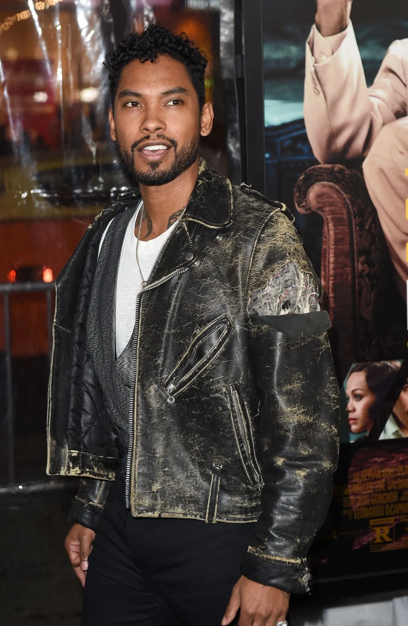 Miguel at an event for Live by Night (2016)