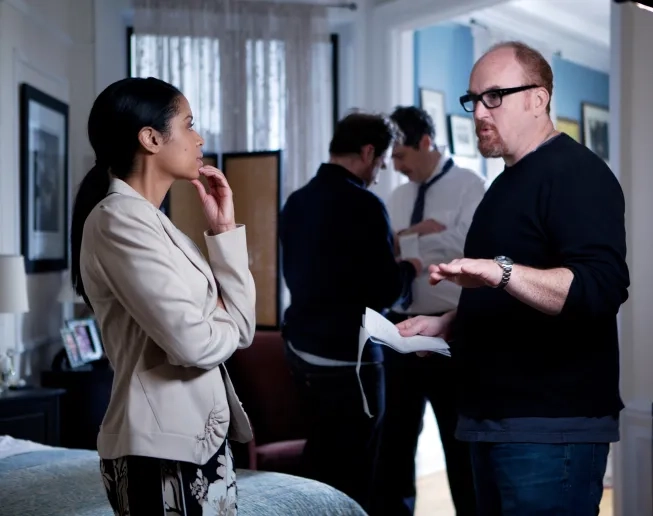 Louis C.K. and Susan Kelechi Watson in Louie (2010)