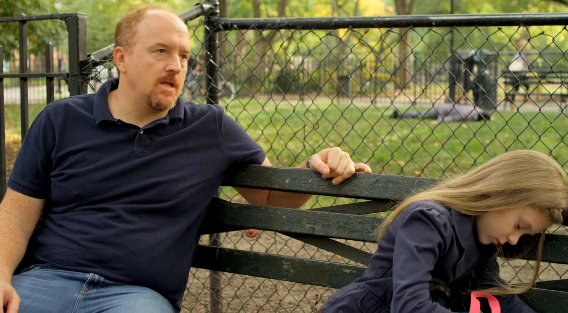 Louis C.K. and Ursula Parker in Louie (2010)