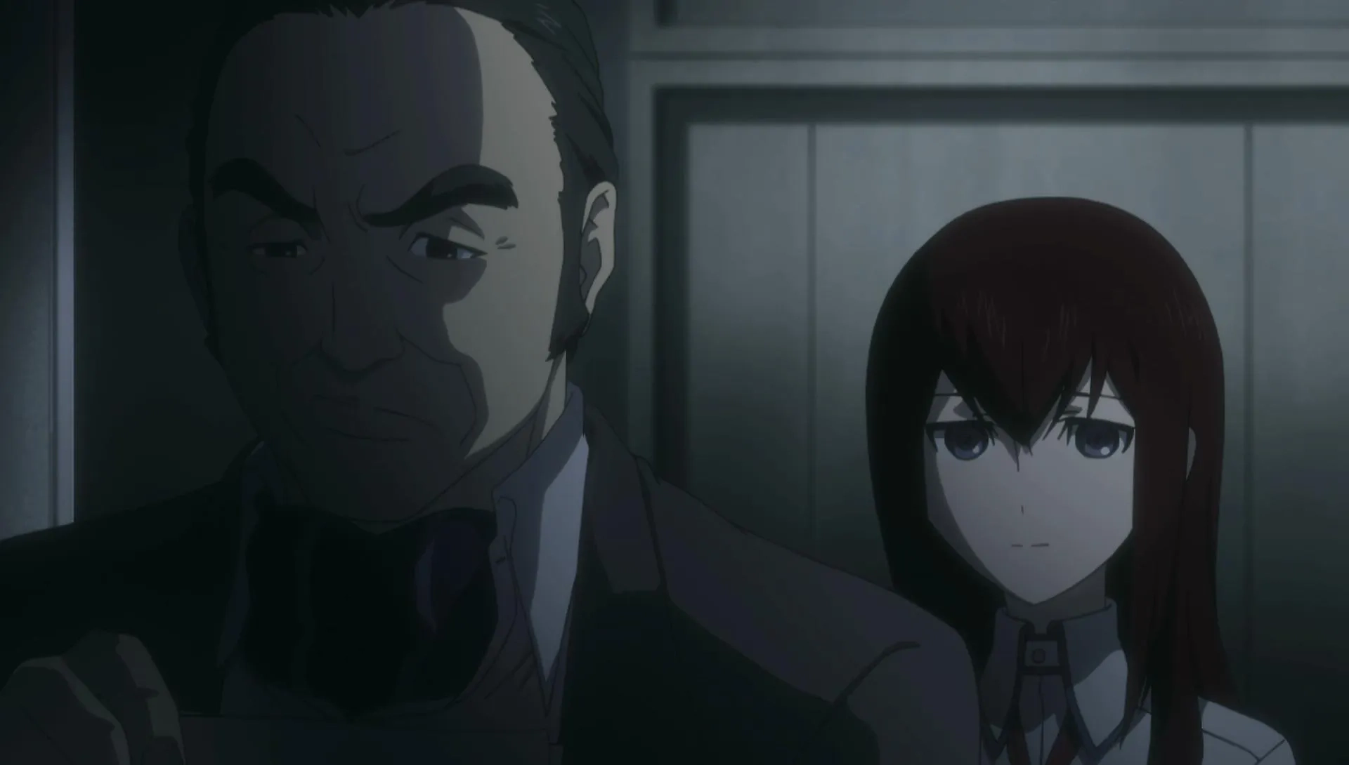 Mitsuru Ogata and Asami Imai in Steins;Gate (2011)