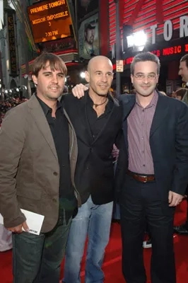 Alex Kurtzman, Roberto Orci, and Brad Weston at an event for Mission: Impossible III (2006)