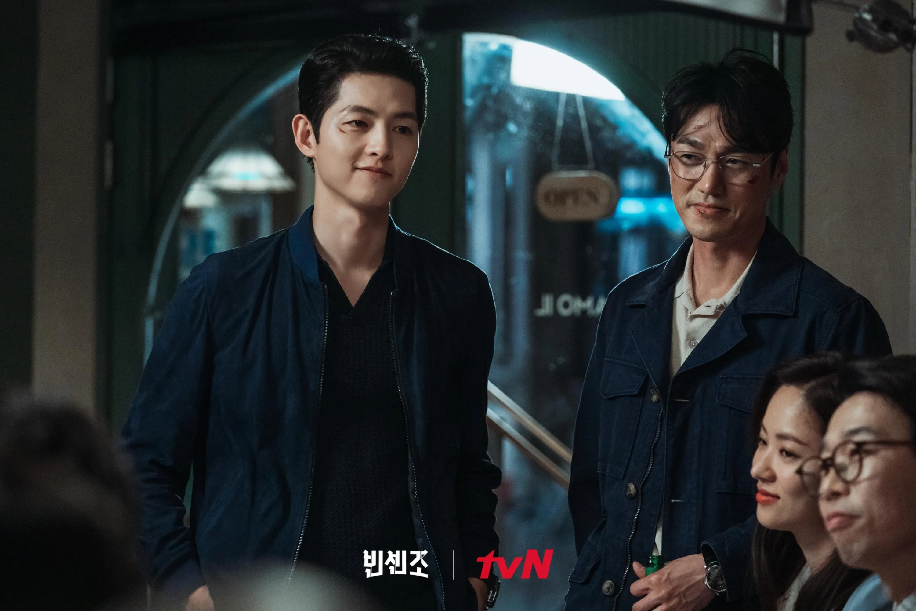 Choi Young-joon and Song Joong-ki in Vincenzo (2021)