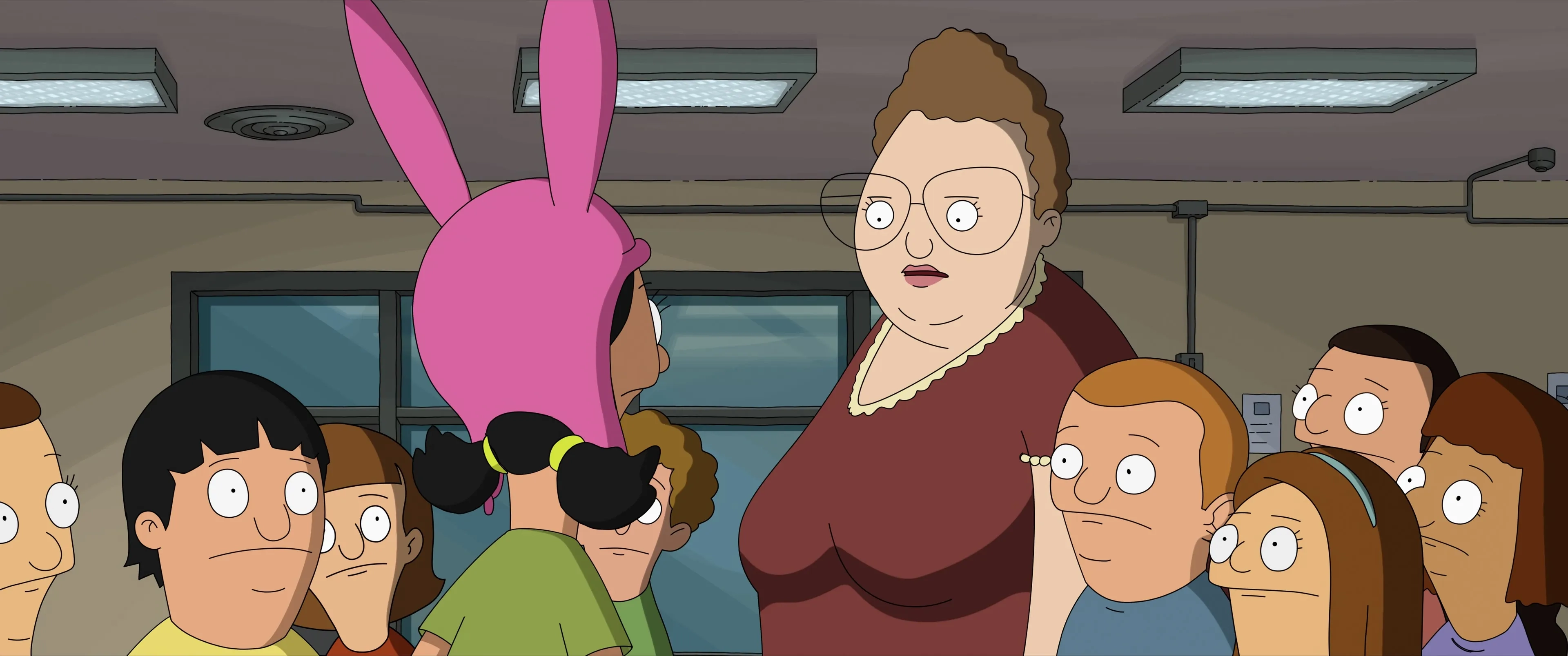 H. Jon Benjamin, Kristen Schaal, Brian Huskey, and Eugene Mirman in The Bob's Burgers Movie (2022)