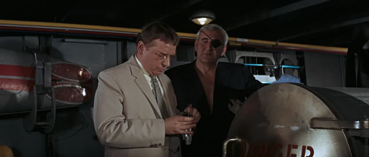 Adolfo Celi and George Pravda in Thunderball (1965)