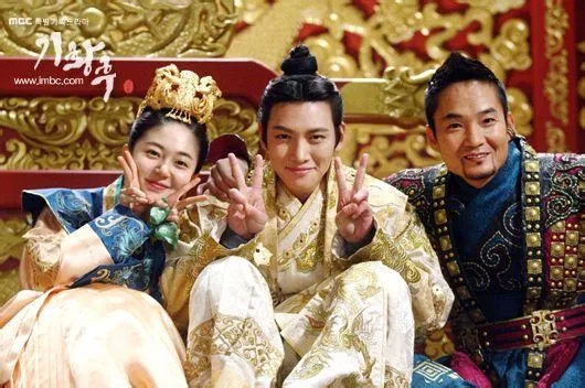 Kim Jung-hyun, Jin-hee Baek, and Ji Chang-wook in The Empress Ki (2013)