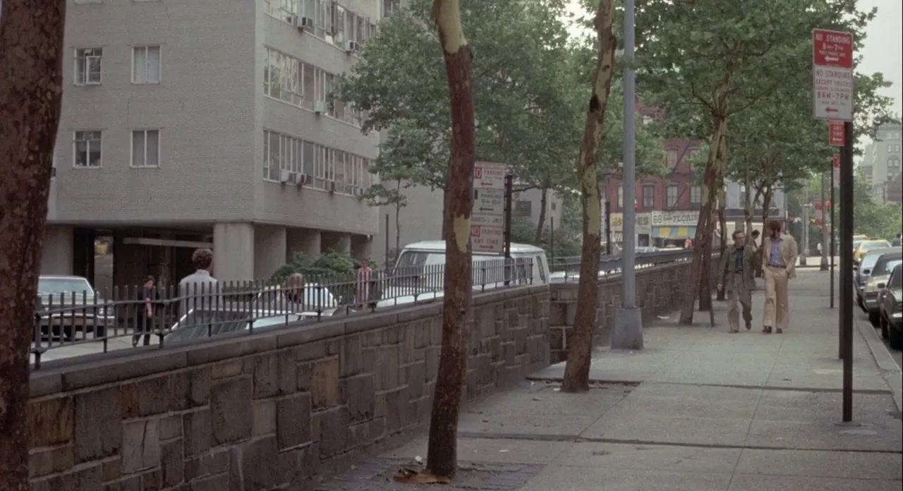 Woody Allen and Tony Roberts in Annie Hall (1977)