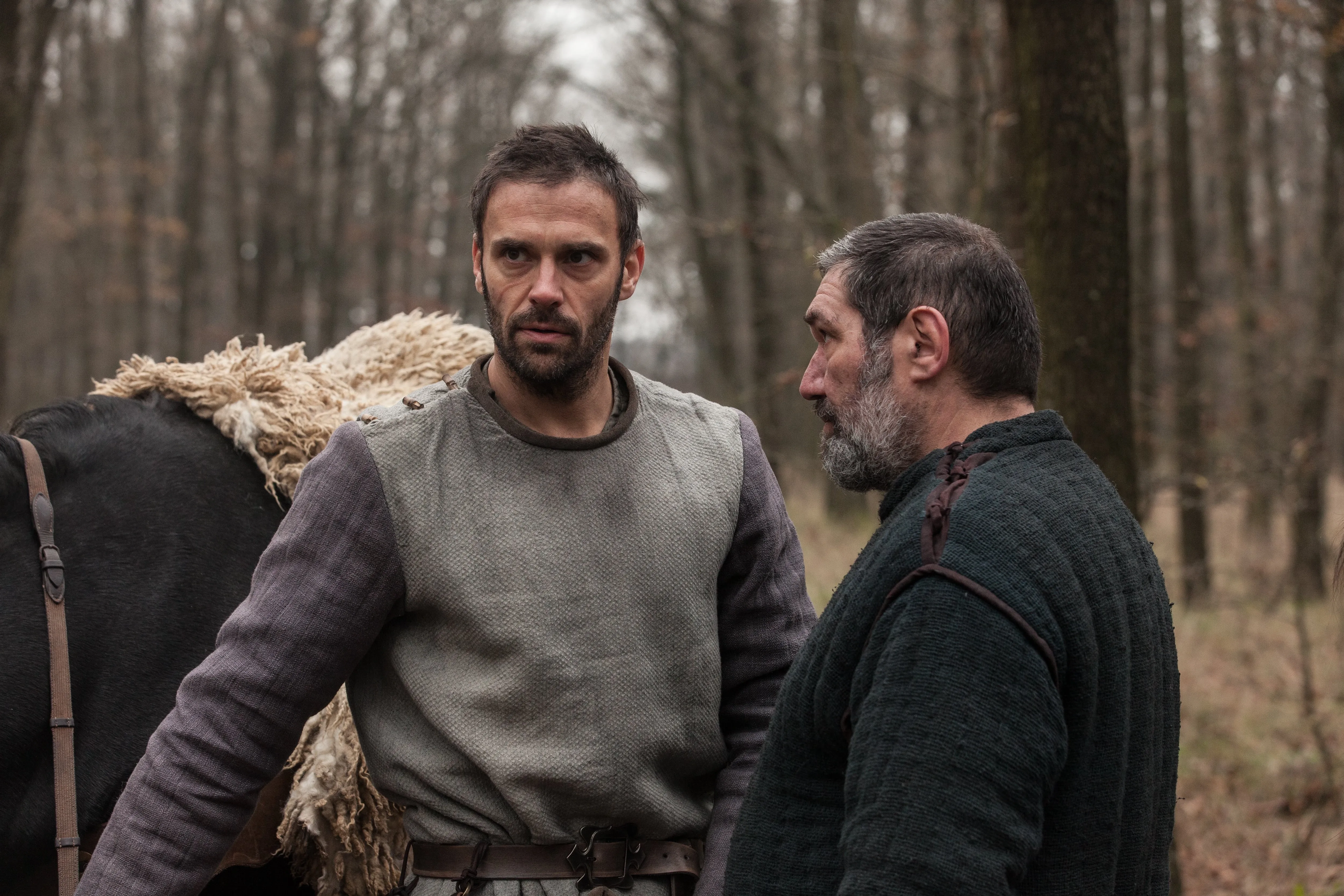 Joseph Millson and Levente Törköly in The Last Kingdom (2015)