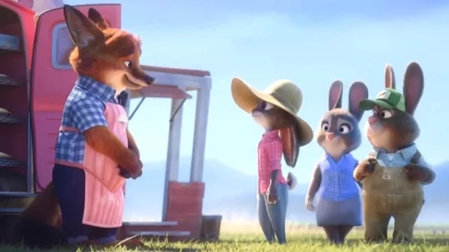 Bonnie Hunt, Ginnifer Goodwin, Don Lake, and Phil Johnston in Zootopia (2016)