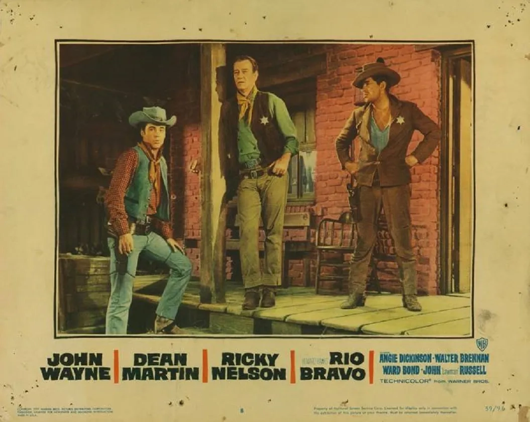 John Wayne, Dean Martin, and Ricky Nelson in Rio Bravo (1959)