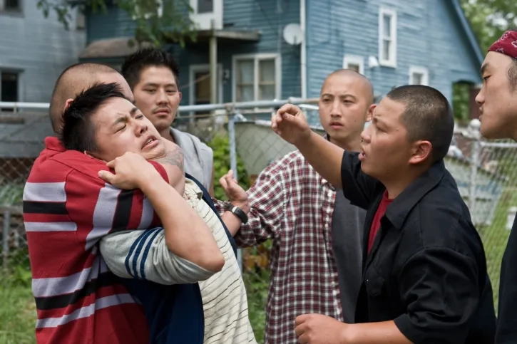 Doua Moua, Bee Vang, Lee Mong Vang, Sonny Vue, Jerry Lee, and Elvis Thao in Gran Torino (2008)