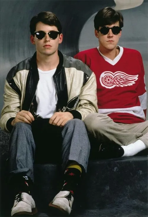 Matthew Broderick and Alan Ruck in Ferris Bueller's Day Off (1986)