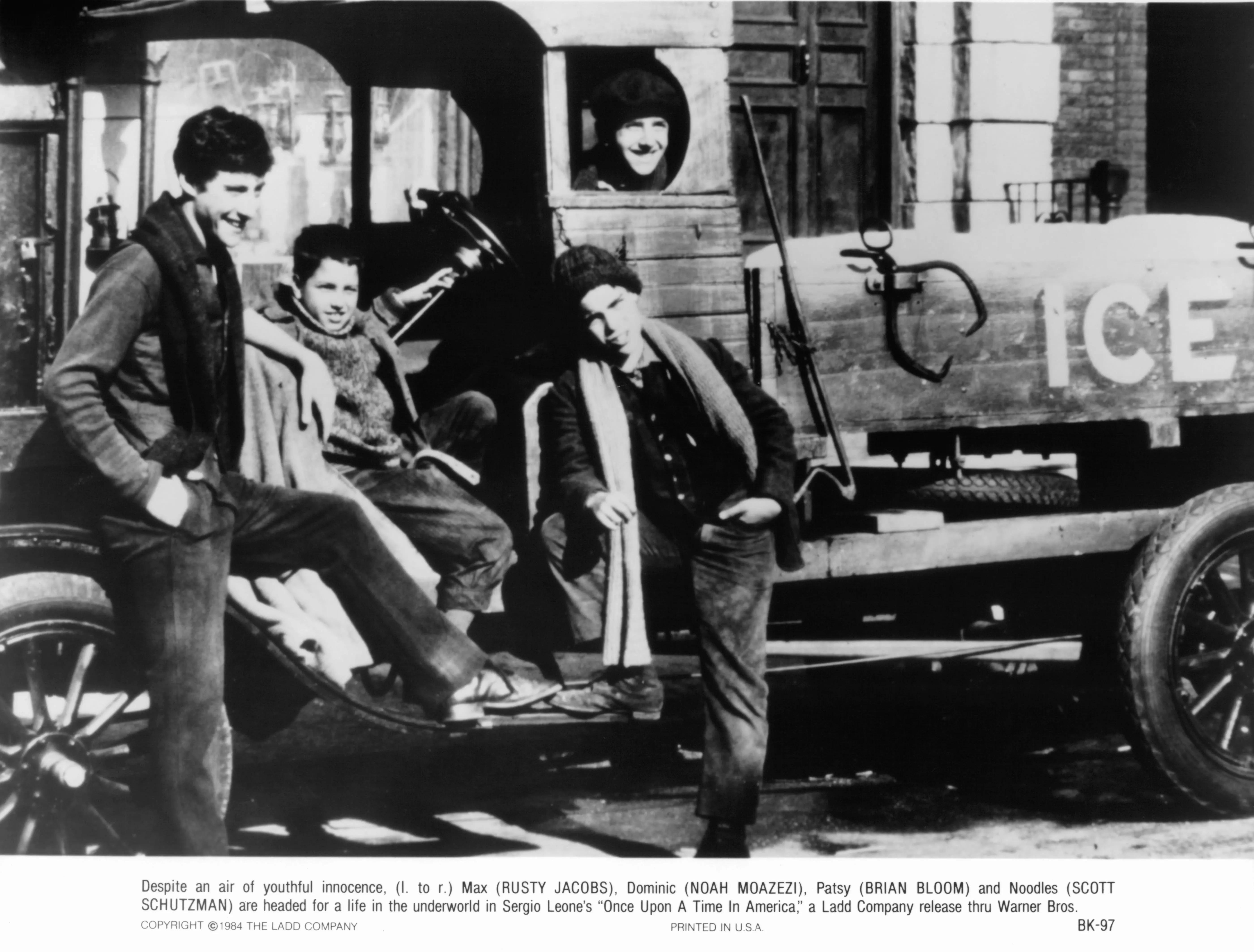 Brian Bloom, Rusty Jacobs, Noah Moazezi, and Scott Tiler in Once Upon a Time in America (1984)