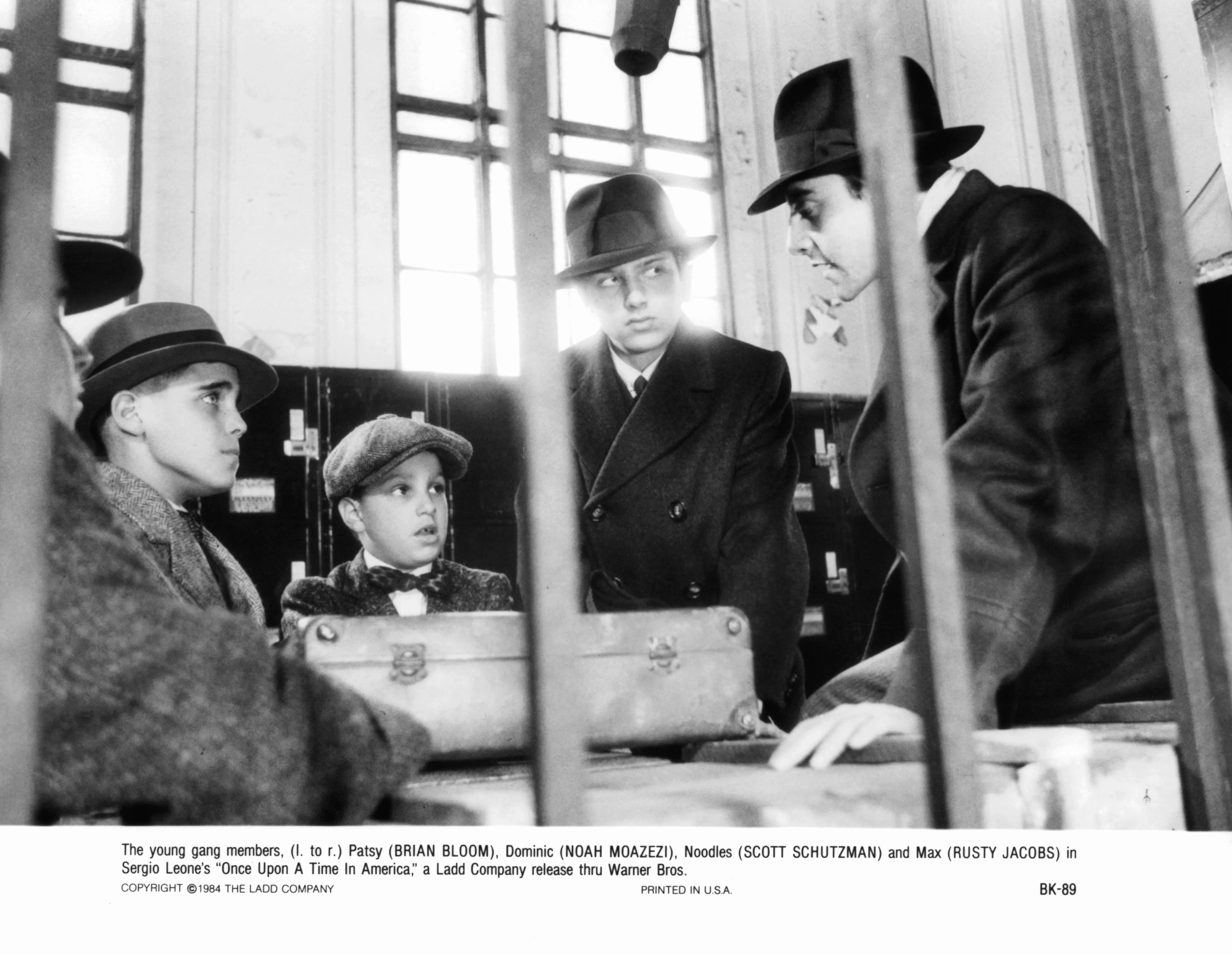 Brian Bloom, Rusty Jacobs, Noah Moazezi, and Scott Tiler in Once Upon a Time in America (1984)