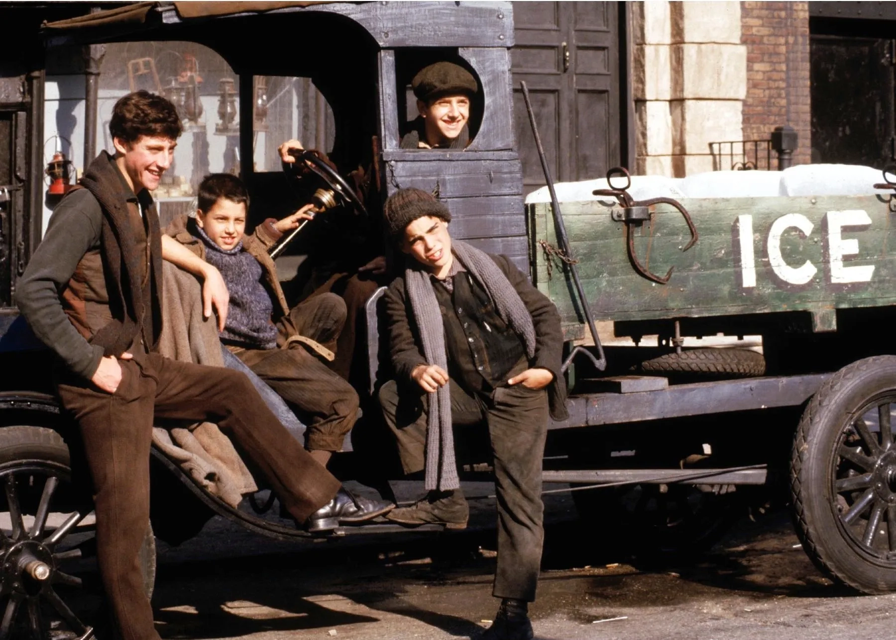 Brian Bloom, Rusty Jacobs, Noah Moazezi, and Scott Tiler in Once Upon a Time in America (1984)