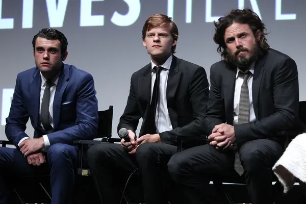 Christian Mallen, Lucas Hedges and Casey Affleck on the NYFF panel for Manchester By the Sea.