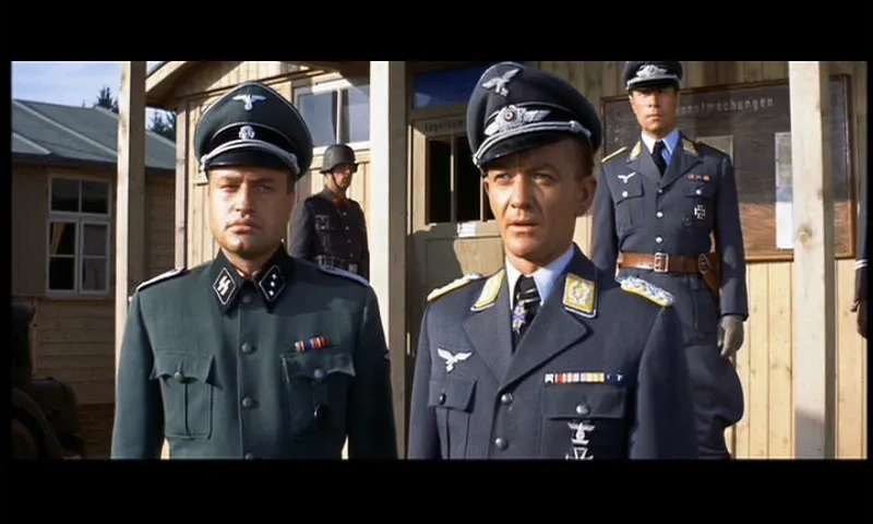 Karl-Otto Alberty and Hannes Messemer in The Great Escape (1963)