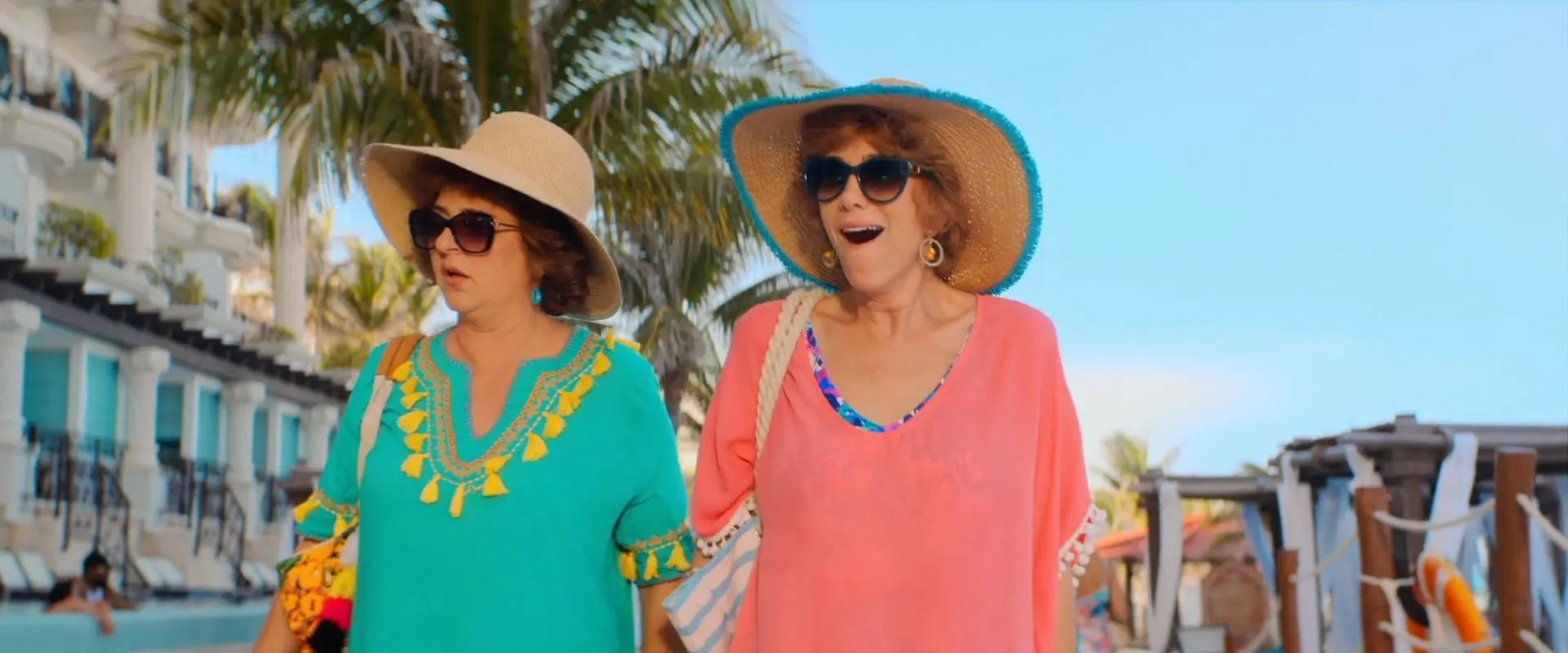 Kristen Wiig and Annie Mumolo in Barb and Star Go to Vista Del Mar (2021)