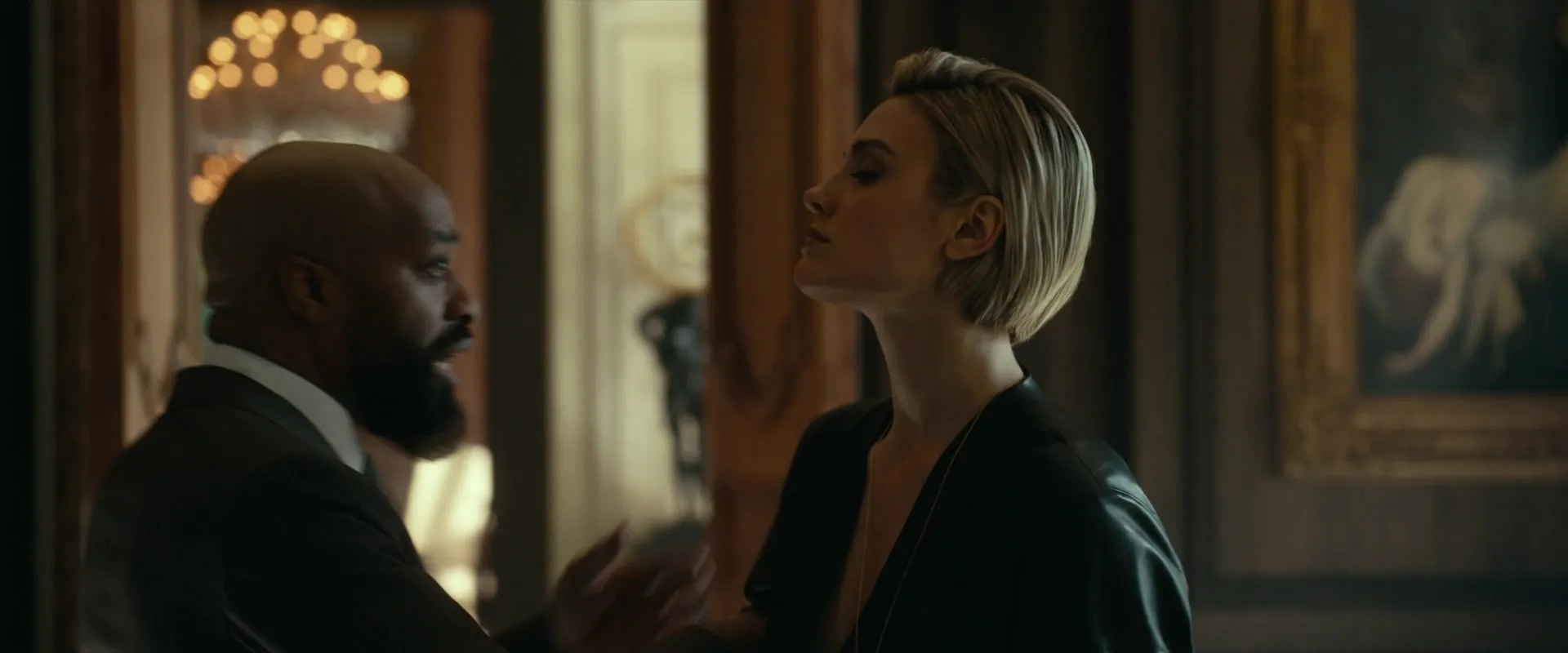 Chiwetel Ejiofor and Wallis Day in Infinite (2021)