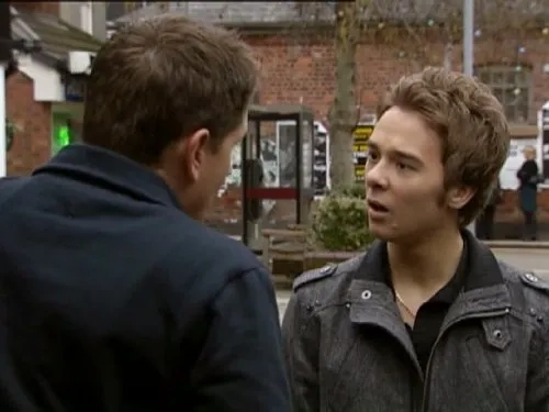 Reece Dinsdale and Jack P. Shepherd in Coronation Street (1960)