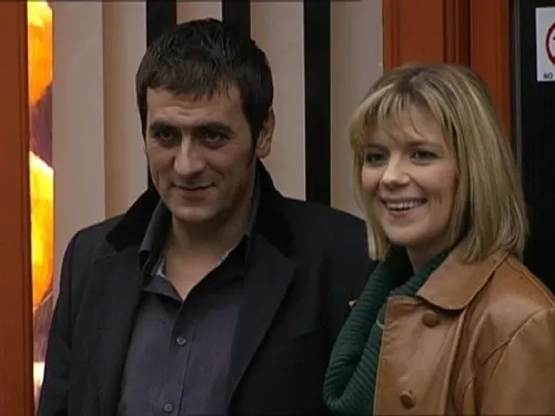 Jane Danson and Chris Gascoyne in Coronation Street (1960)