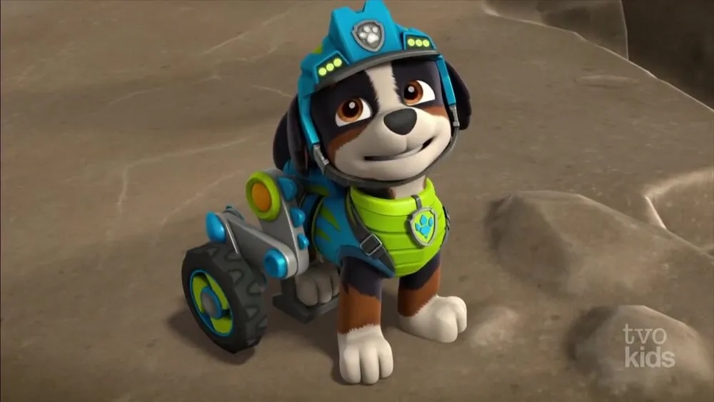 Luxton Handspiker in PAW Patrol: Dino Rescue: Pups Save a Pterodactyl/Dino Rescue: Pups and the Big Rumble (2020)