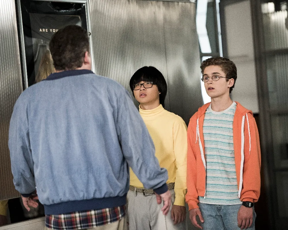 Sean Giambrone and Kenny Ridwan in The Goldbergs (2013)