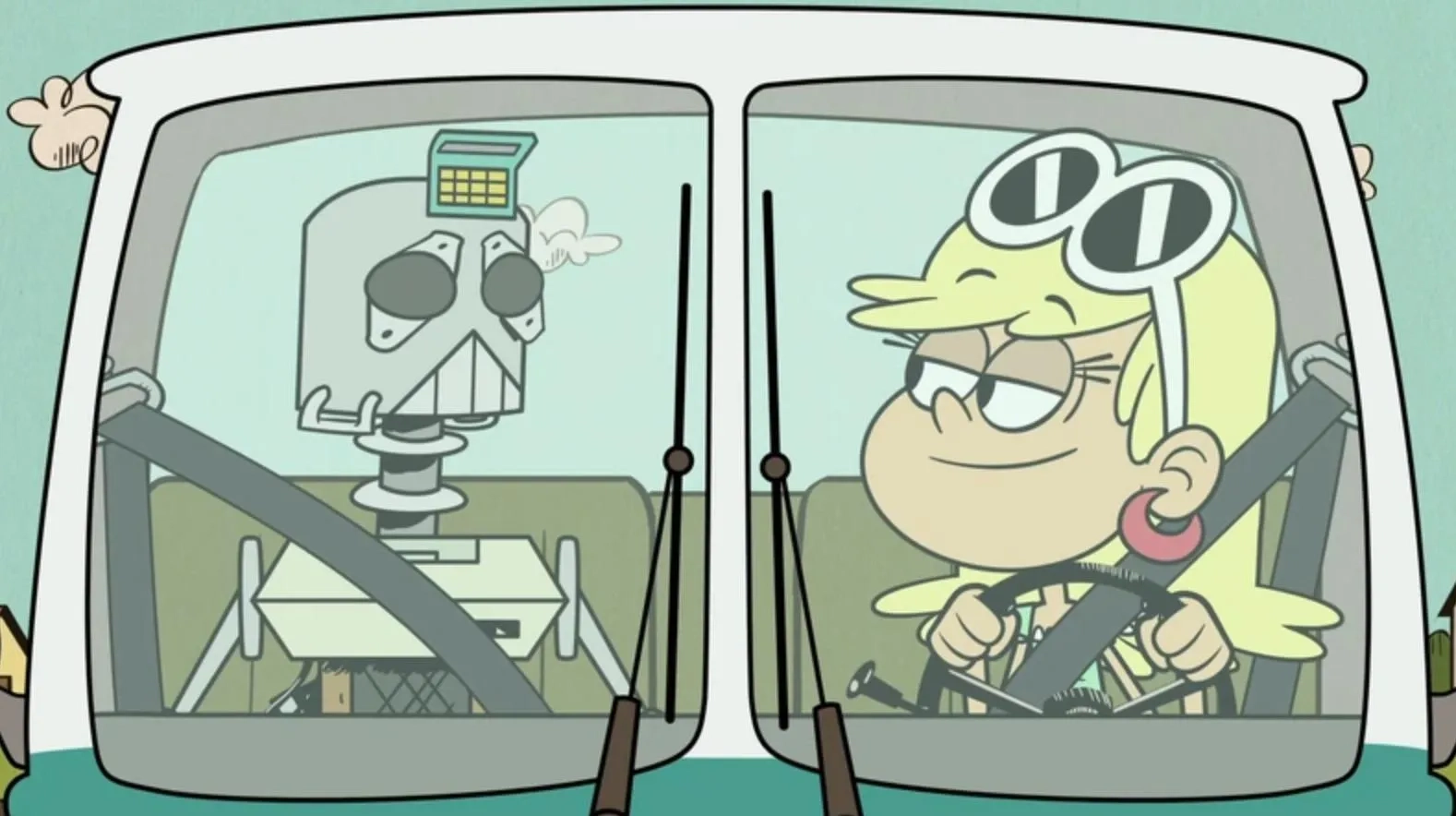 Jeff Bennett and Liliana Mumy in The Loud House: The Last Laugh/Driver's Dread (2022)