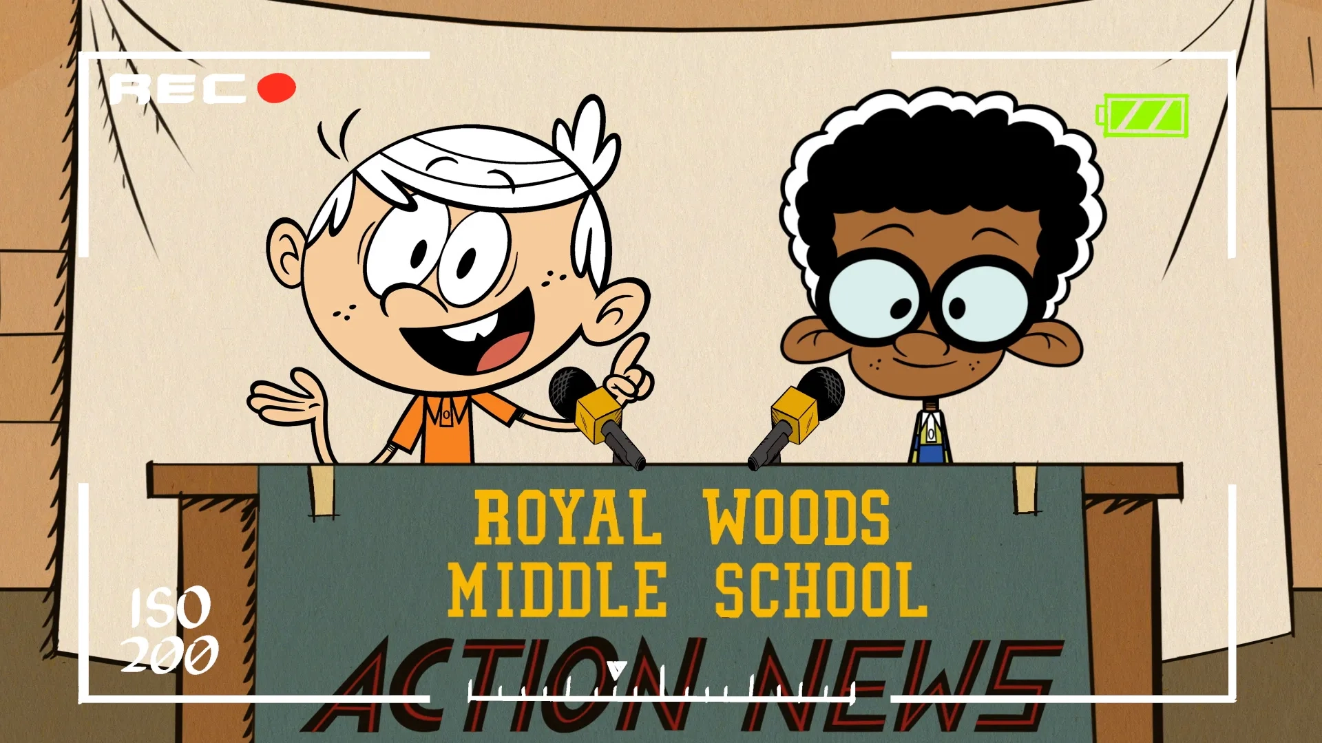 Bentley Griffin and Jahzir Bruno in The Loud House: The Loud House Super Sports Special (2022)