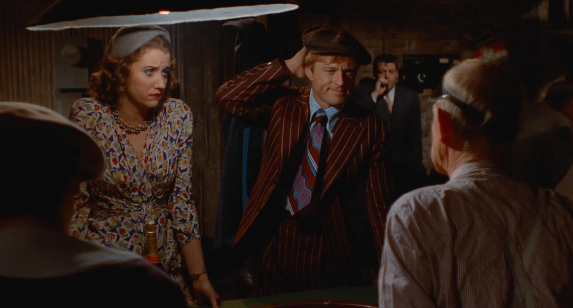 Sally Kirkland and Robert Redford in The Sting (1973)