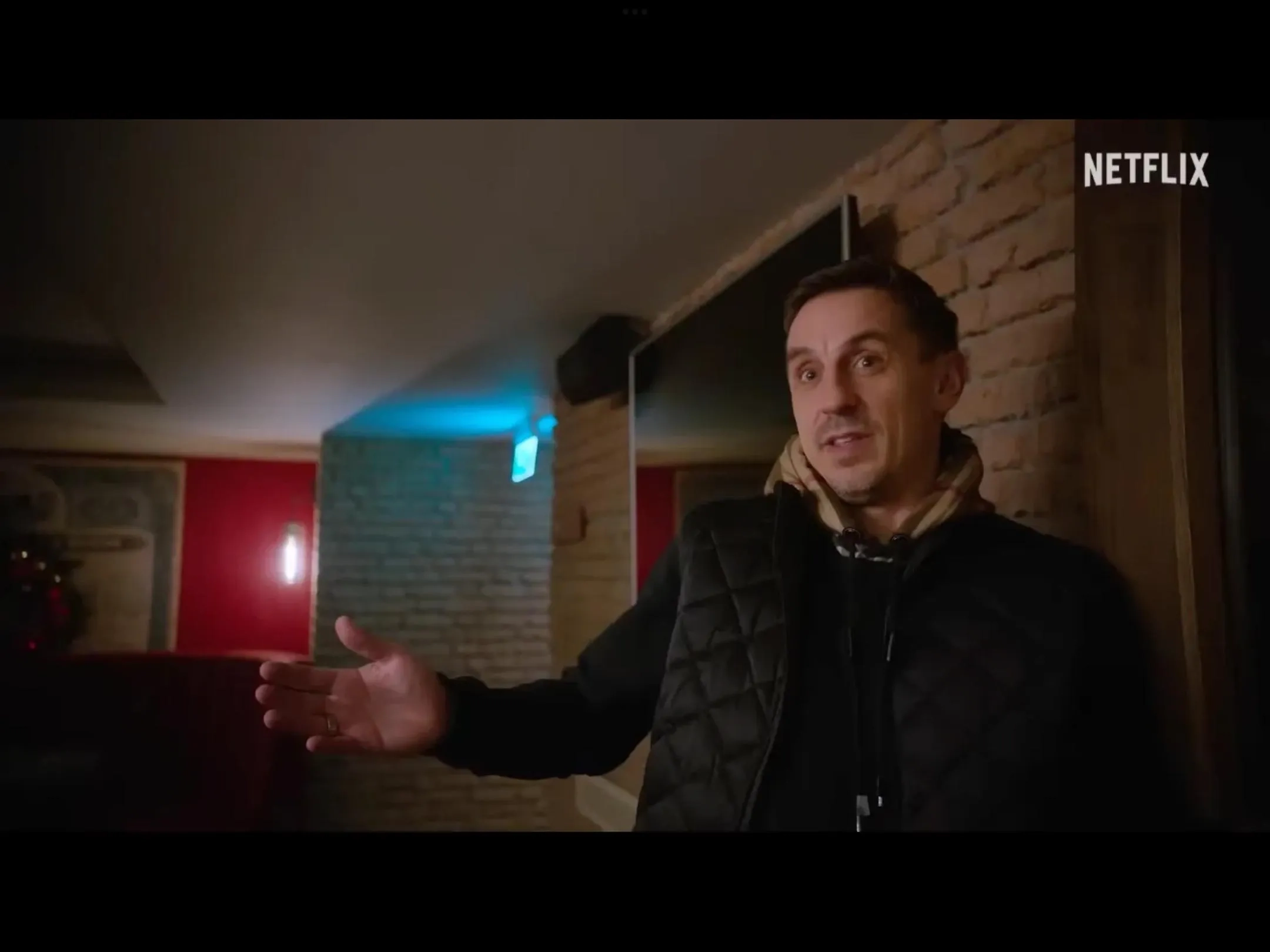 Gary Neville in Beckham (2023)