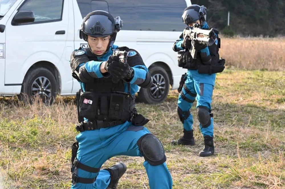 Yûki Itô and Himena Tsukimiya in Ultraman Blazar (2023)