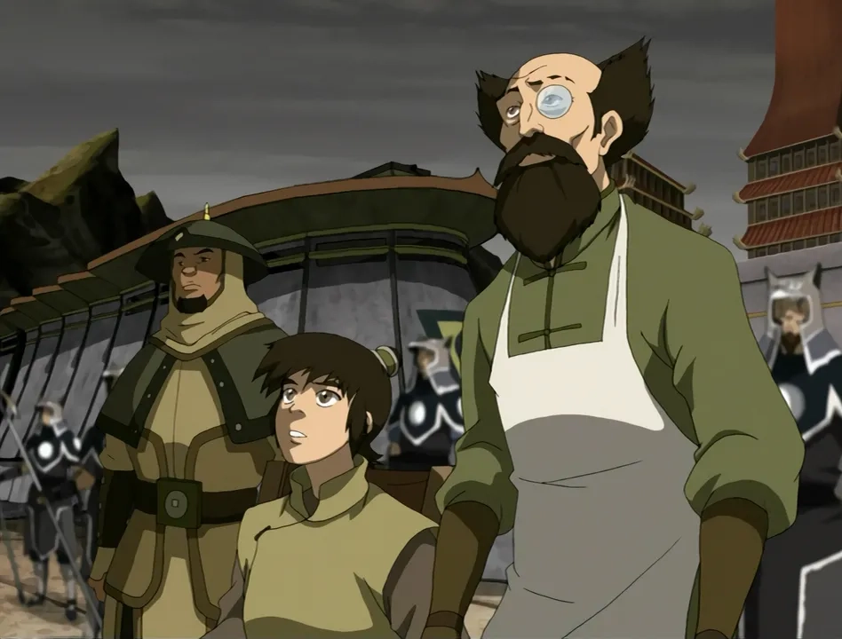 Rene Auberjonois and Daniel Samonas in Avatar: The Last Airbender (2005)