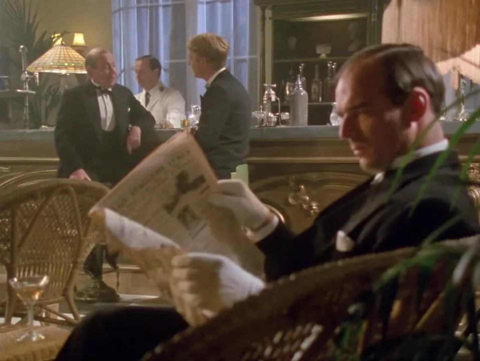 Jon Cartwright, Timothy Kightley, and Peter Settelen in Poirot (1989)