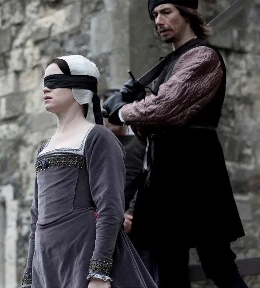 Philippe Spall and Claire Foy in Wolf Hall