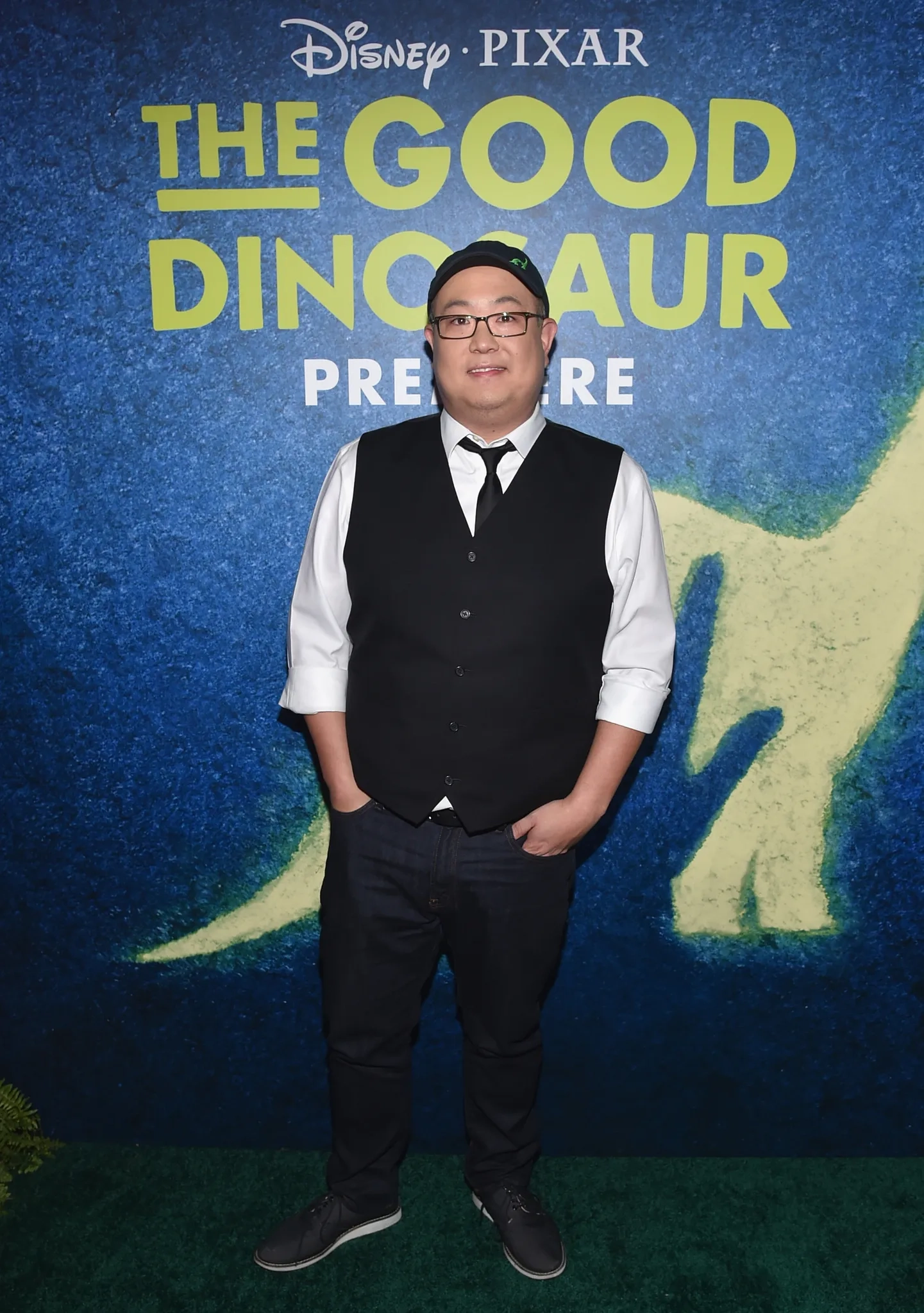 Peter Sohn at an event for The Good Dinosaur (2015)