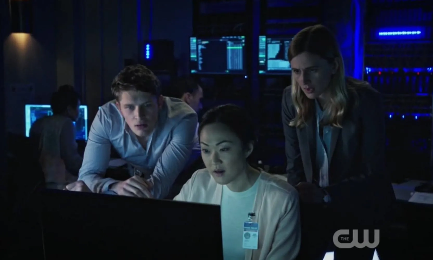 Brett Dier, Jully Lee, and Megan Ketch in Jane the Virgin (2014)