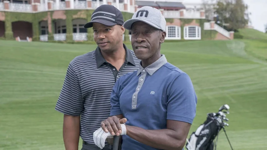 Don Cheadle and Donald Faison in House of Lies (2012)