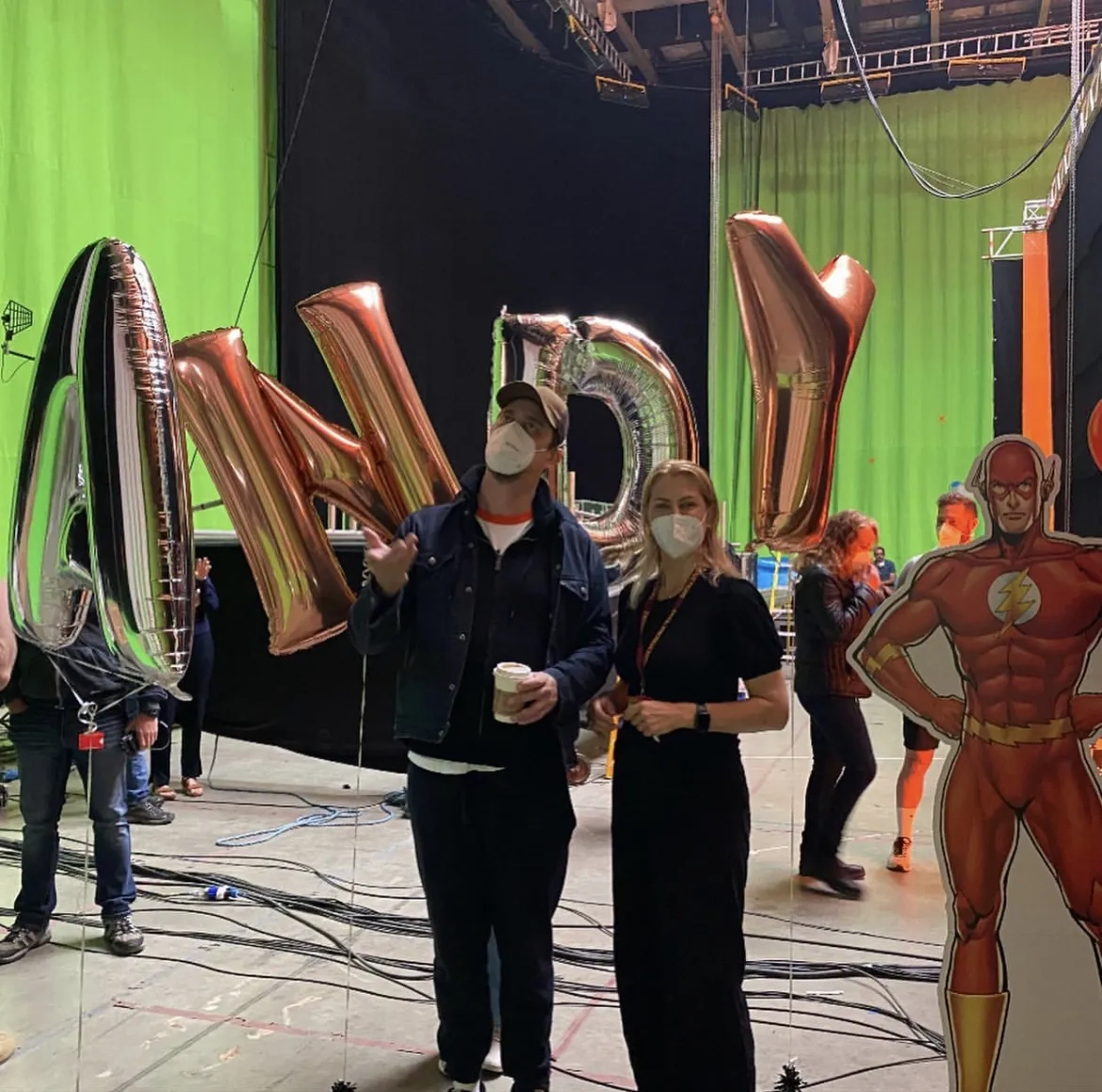 Andy Muschietti and Barbara Muschietti in The Flash (2023)