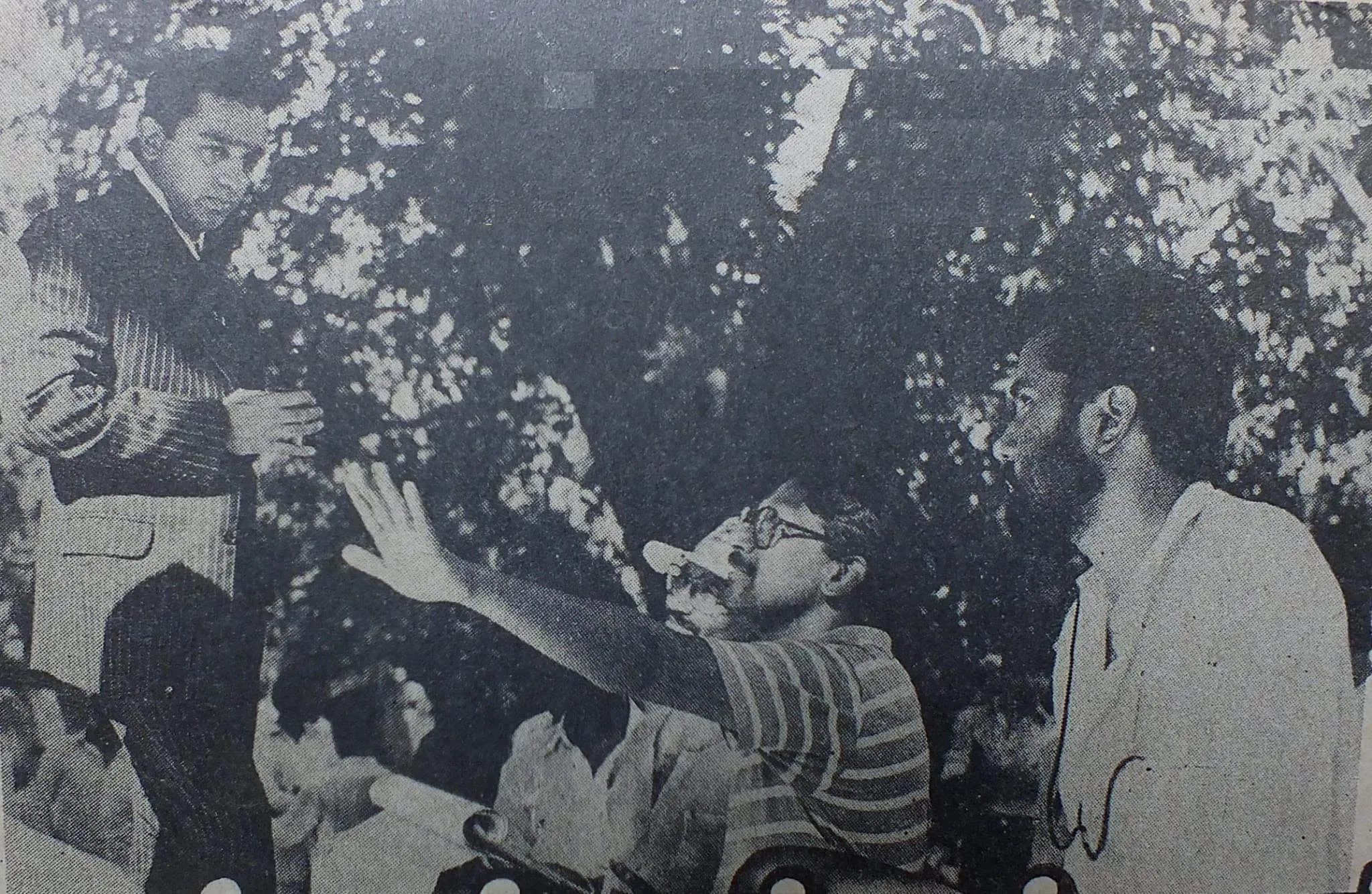 Kamal Haasan and Mani Ratnam in Nayakan (1987)