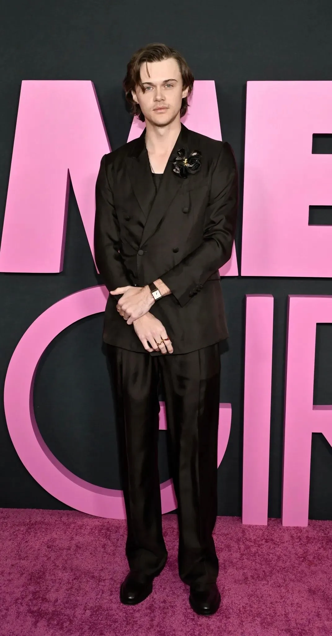 Christopher Briney at an event for Mean Girls (2024)