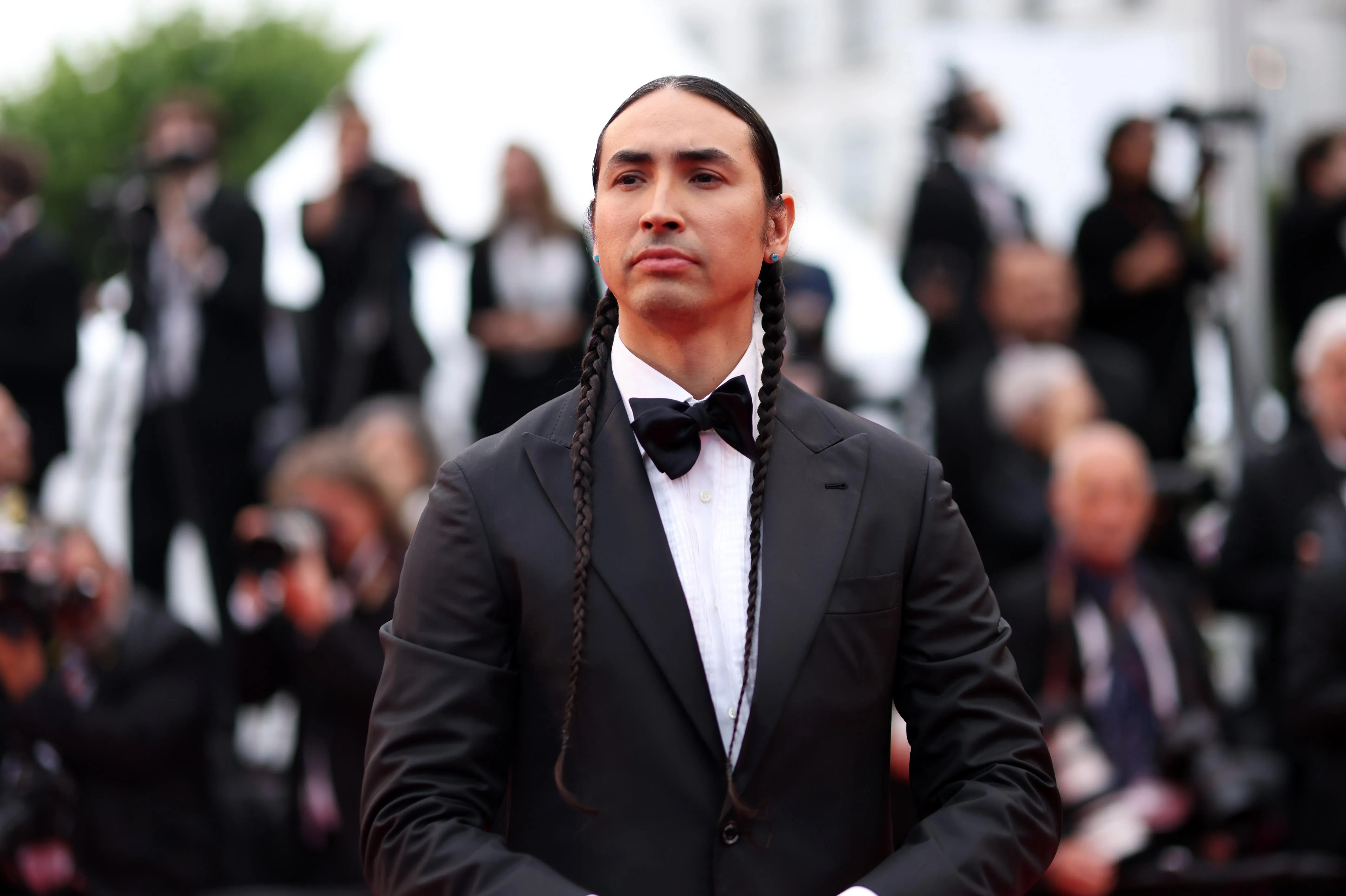 Tatanka Means at Cannes Film Festival for Killers of the Flower Moon premier