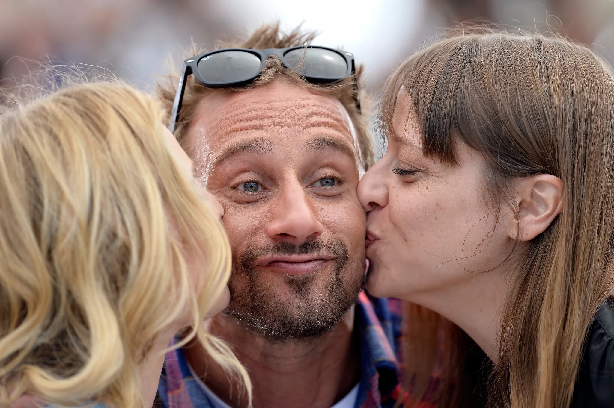 Matthias Schoenaerts, Diane Kruger, and Alice Winocour at an event for Disorder (2015)