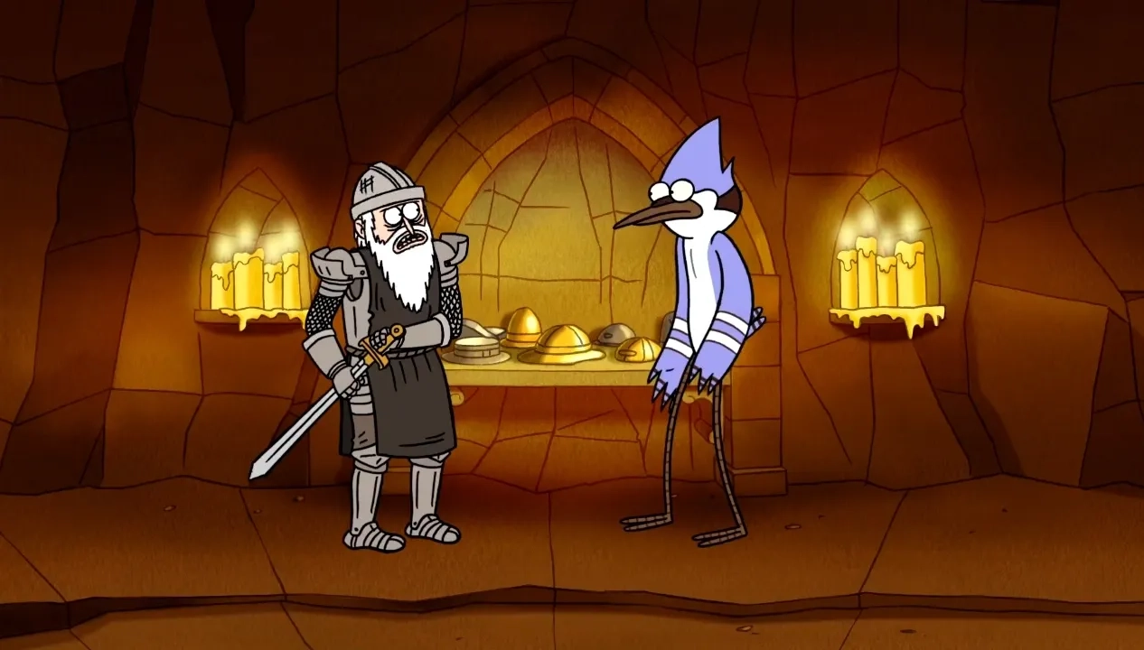 Jeff Bennett and J.G. Quintel in Regular Show (2010)