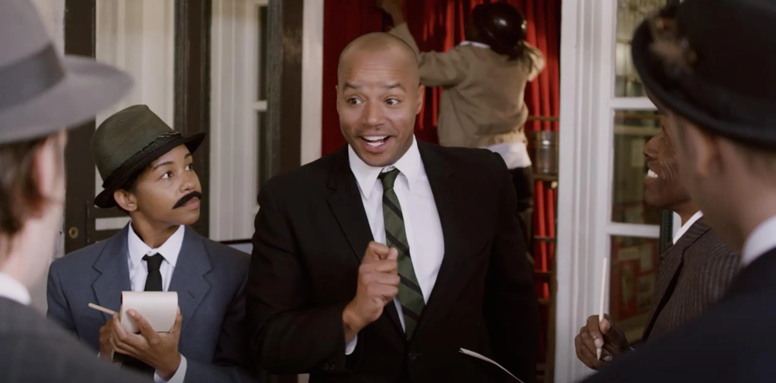 Donald Faison and Aasha Davis in Drunk History (2013)