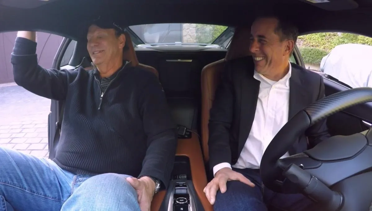 Jerry Seinfeld and Bob Einstein in Comedians in Cars Getting Coffee (2012)