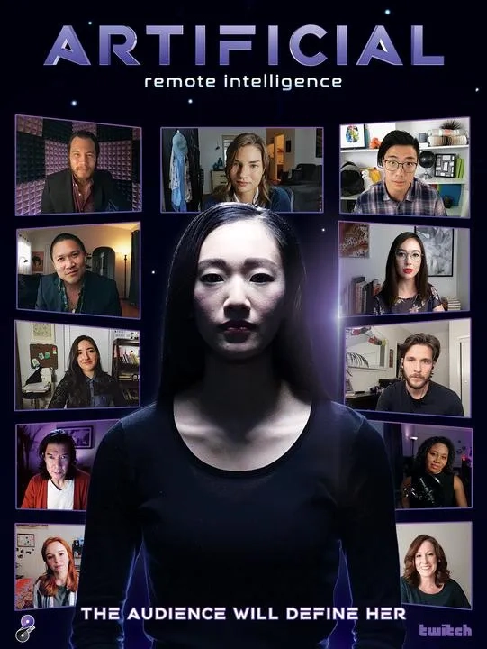 Dante Basco, Tohoru Masamune, Stacey Moseley, Devon Werkheiser, La Trice Harper, Justin Lee, Alejandra Reynoso, Jennifer Field, Stephen A. Chang, Tiffany Chu, Christy St. John, and Veronica Mitsuk in Artificial (2018)