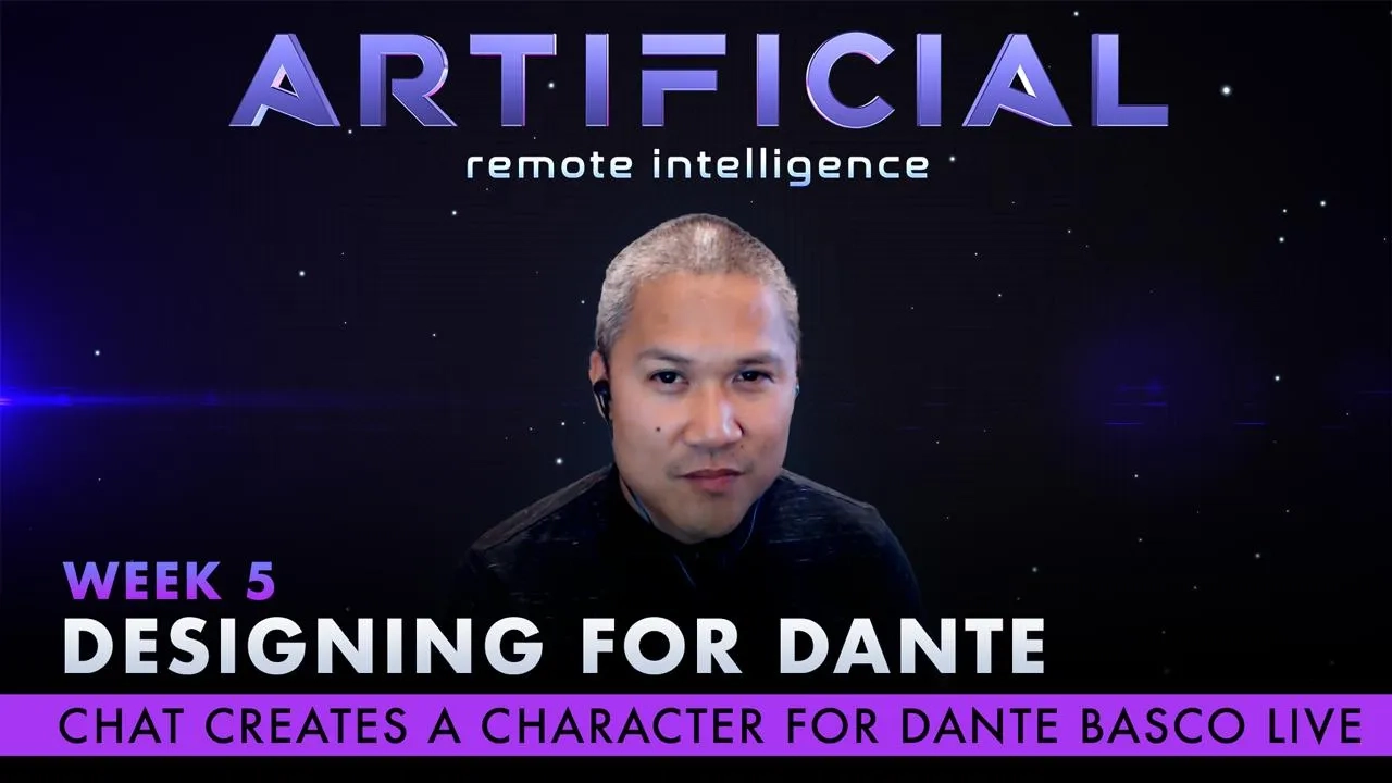 Dante Basco in Artificial: Designing for Dante (2020)