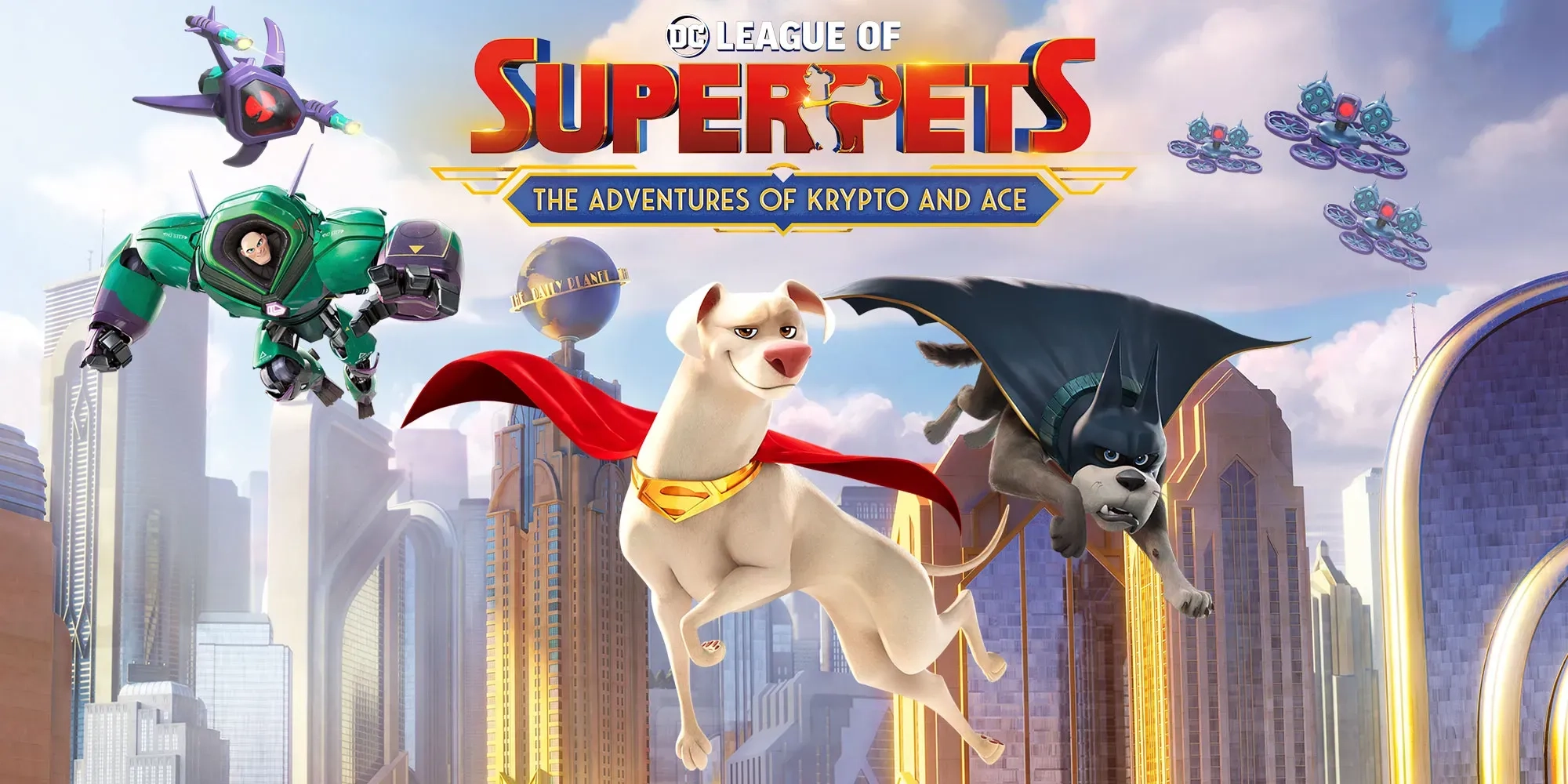 انیمیشن لیگ قهرمانان حیوانات خانگی (DC League of Super-Pets 2022)