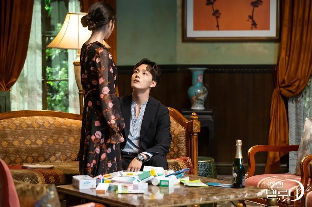 Yeo Jin-goo and IU in Hotel Del Luna (2019)