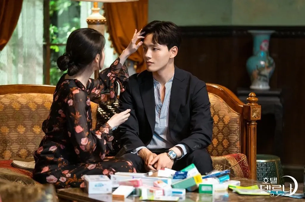 Yeo Jin-goo and IU in Hotel Del Luna (2019)